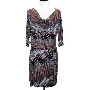 Envi Knit Dress in Geometric Print